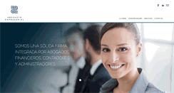 Desktop Screenshot of abogaciaempresarial.com
