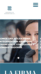 Mobile Screenshot of abogaciaempresarial.com